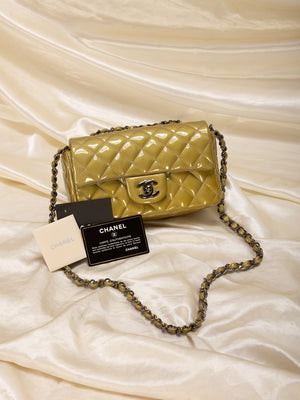 Rare Chanel Patent Mini Flap Bag
