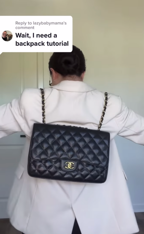 Chanel Caviar Jumbo Single Flap Bag – SFN