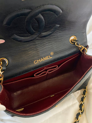 Chanel Mini Lambskin Full Flap