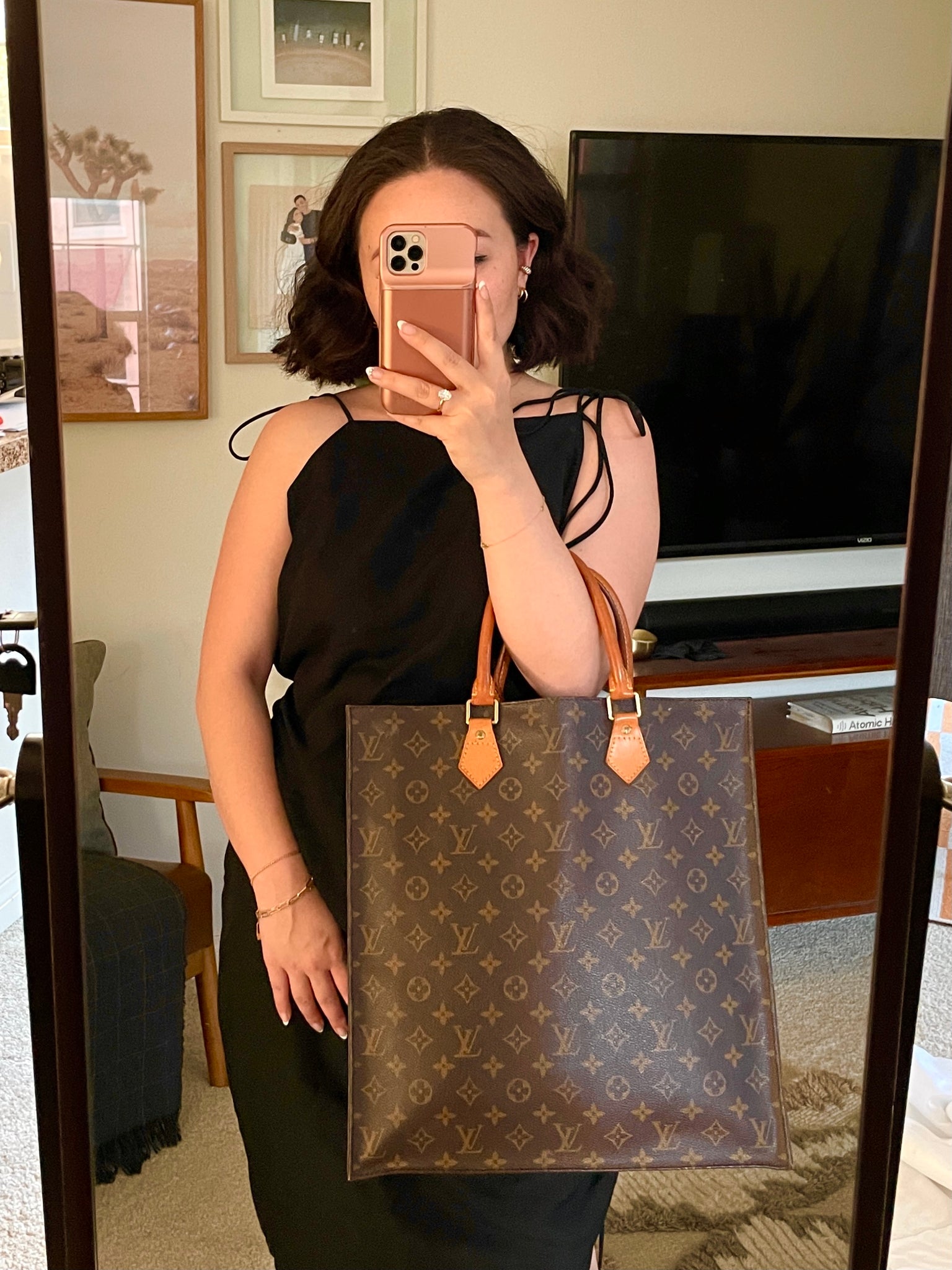 Louis Vuitton Sac Plat Shopping Bag