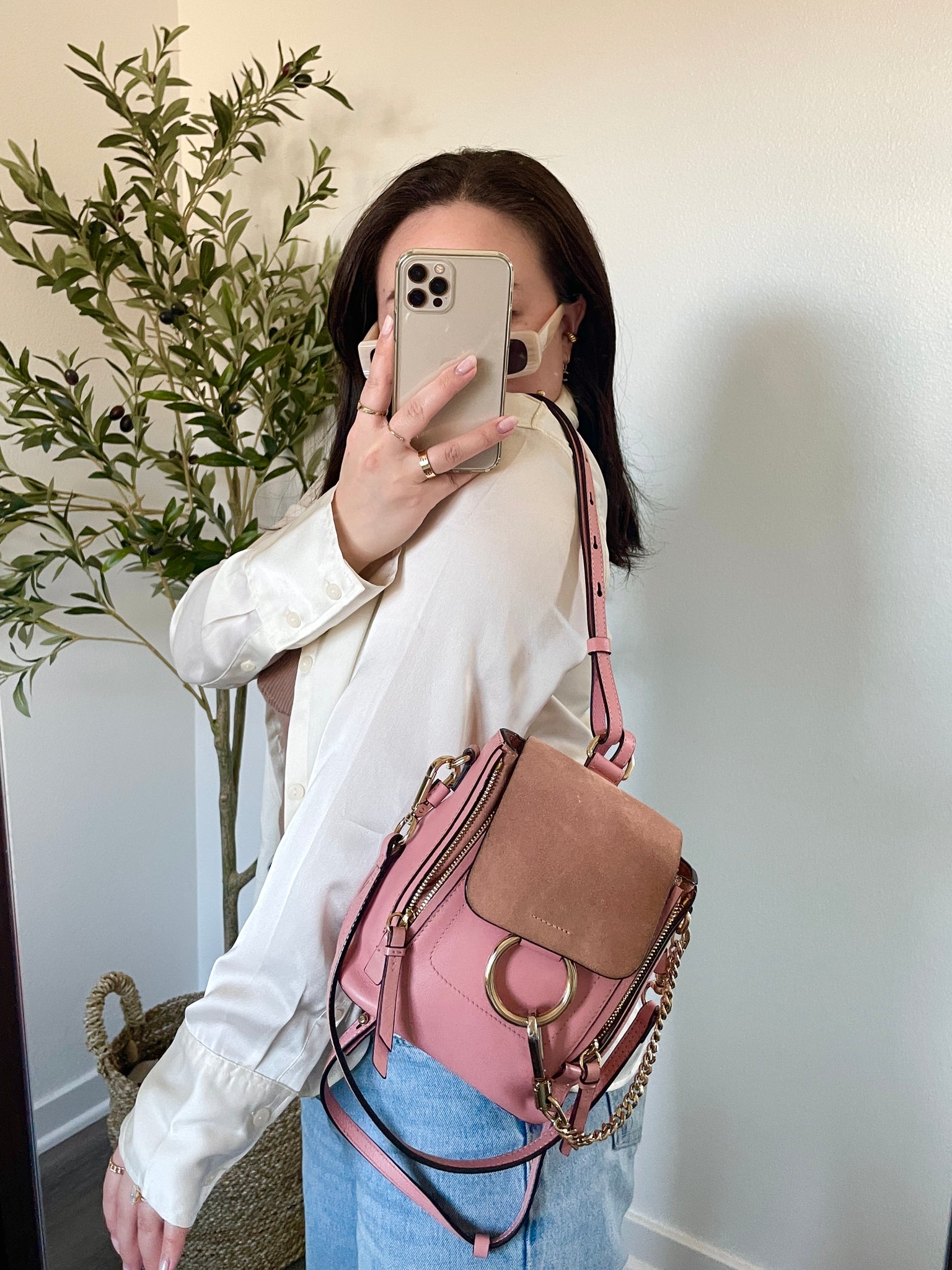 Chloe Mini Faye Backpack – SFN