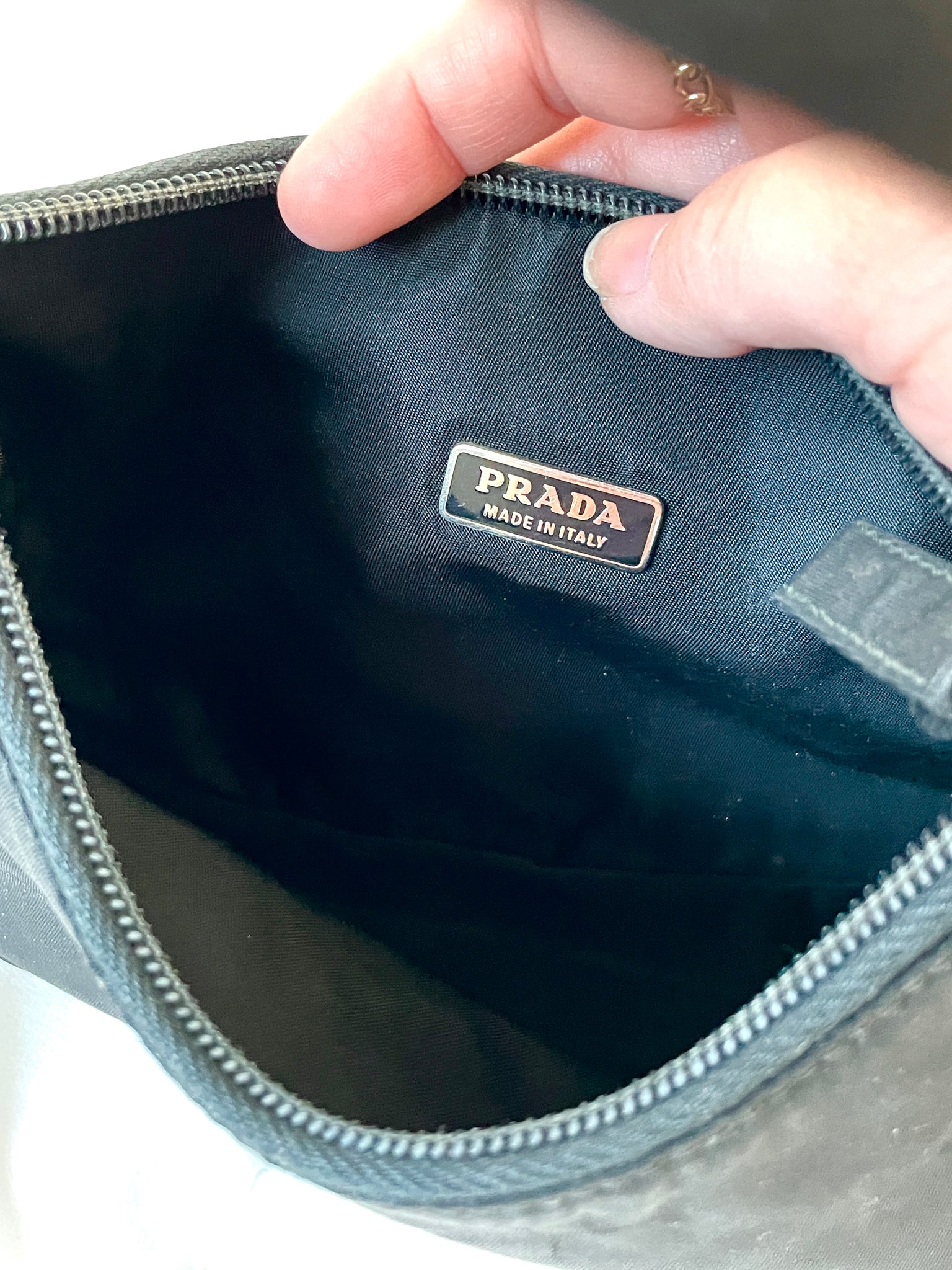 Vintage Prada Nylon Hobo Bag