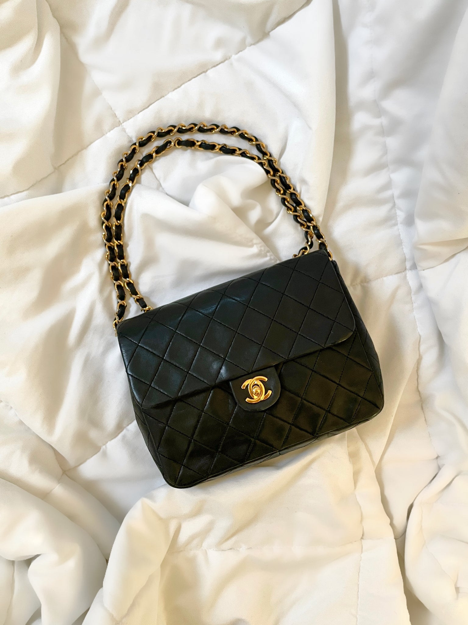 Chanel Lambskin Small Flap Bag