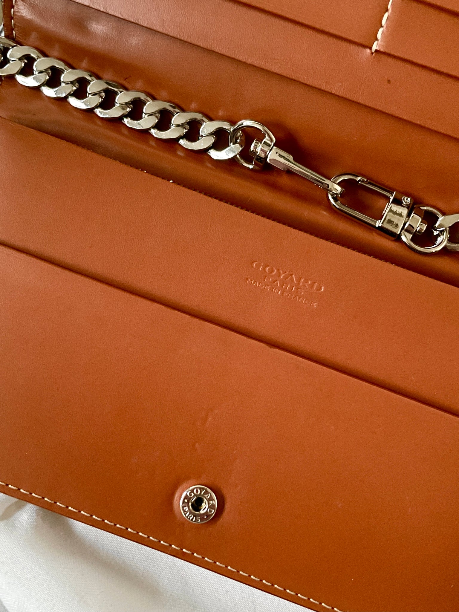 Limited Edition Goyard Richelieu Wallet on Chain