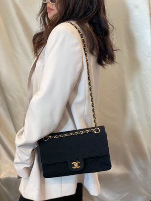 Rare Chanel Jersey Medium Double Flap Bag – SFN