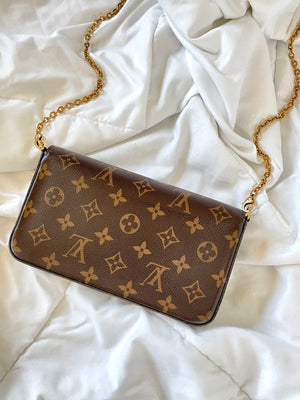 Chain Strap for Handbags Louis Vuitton Felicie Pochette 