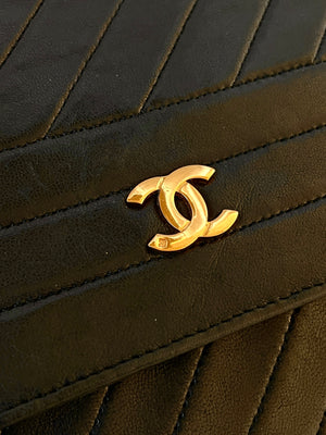 Chanel Diagonal Stitch Half Flap – SFN