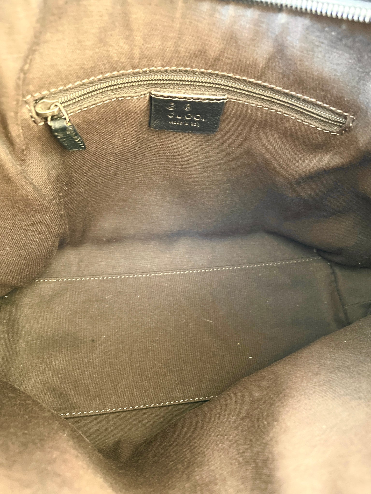 Gucci Embossed Hobo Bag