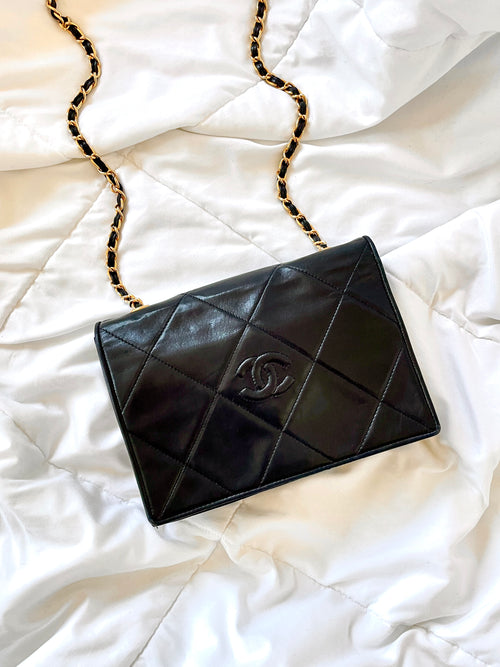Chanel Vintage Lambskin Flap Bag – SFN