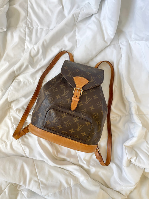 Louis Vuitton Montsouris Drawstring Travel Backpack LV-B0505P-0002 – MISLUX