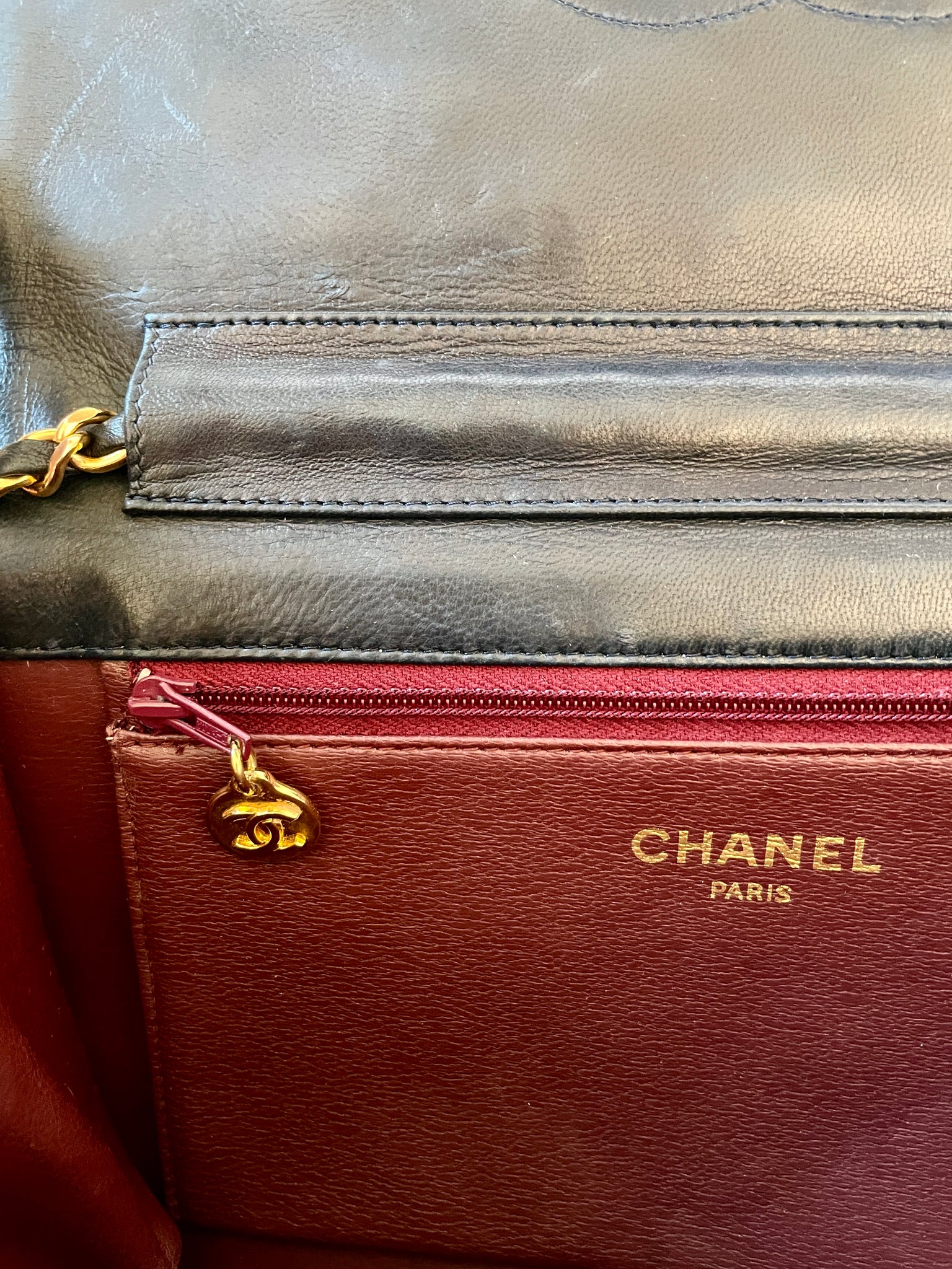 Chanel Full Flap Medium Lambskin Full Flap Bag