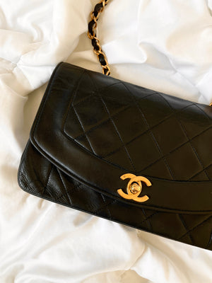Chanel Diana Lambskin Flap Bag