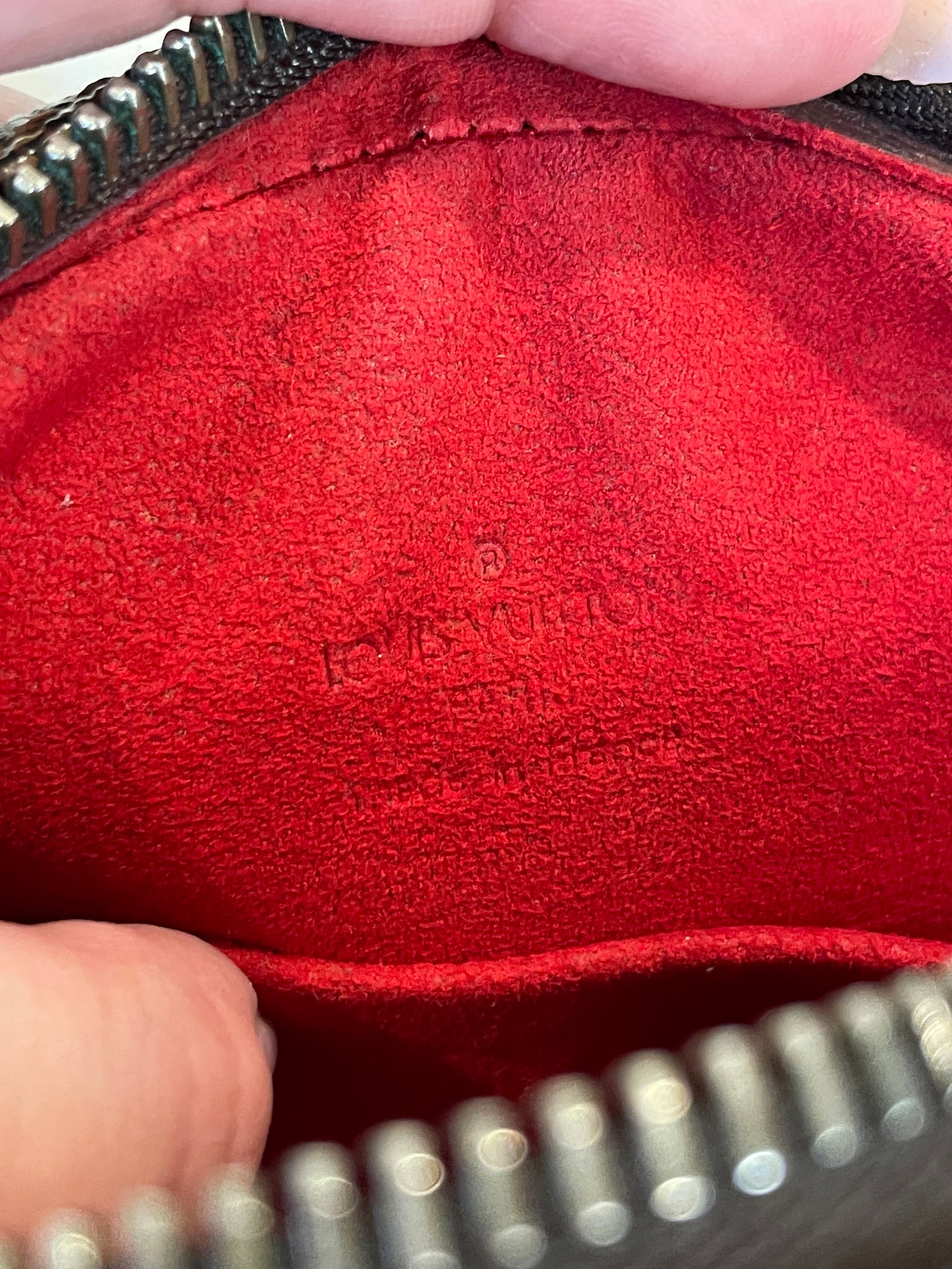Louis Vuitton Damier Rift Pochette - Brown Crossbody Bags, Handbags -  LOU97037