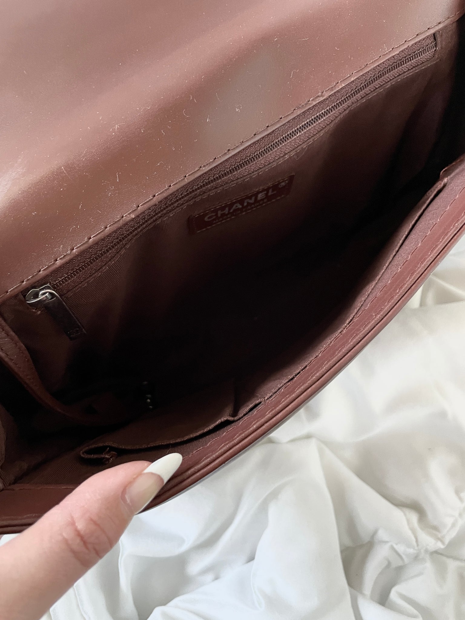 Chanel Burgundy Boy Bag – SFN