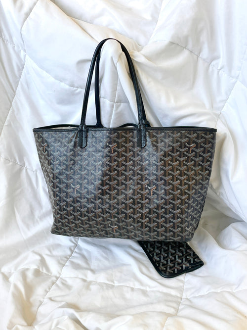 Goyard Saint Louis PM tote - with Removable Middle Zipper & Cup Holder